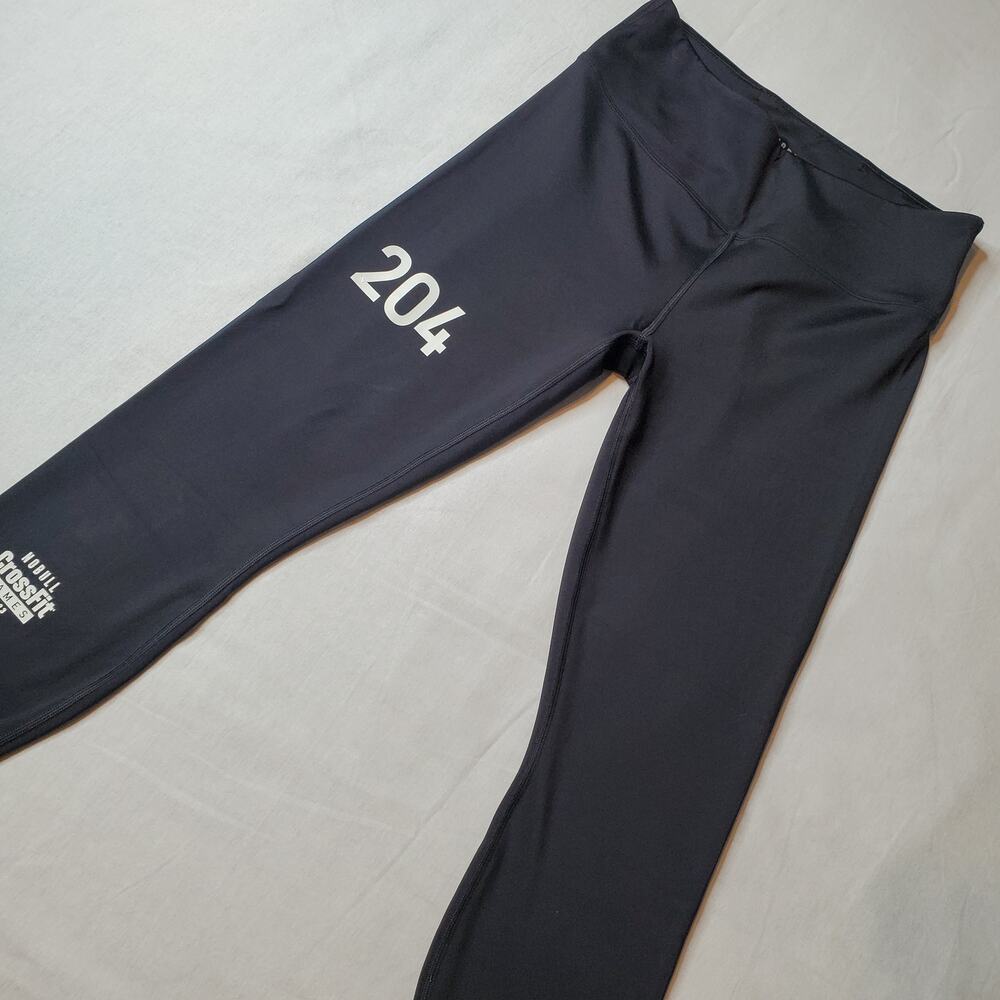 Nobull Women's Size L 7/8 Cropped Activewear CrossFit Tight Black